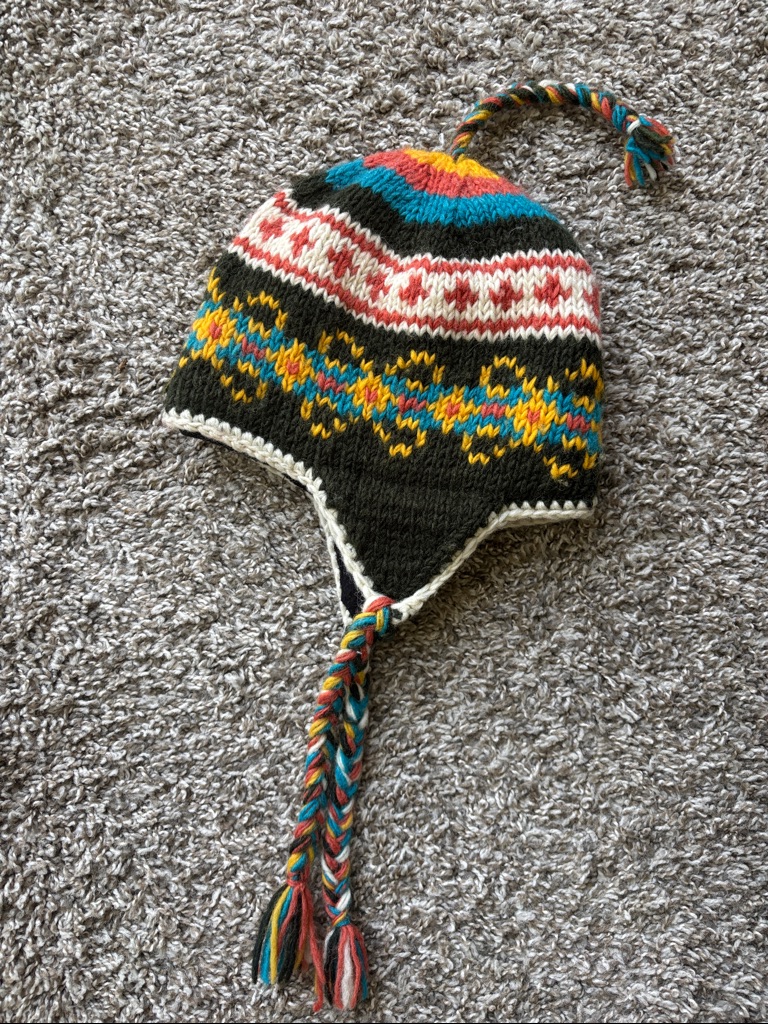 Multicolor Wool Hat